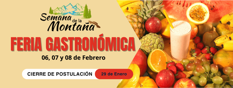 Banner Bases Feria Gastronómica Semana de la Montaña